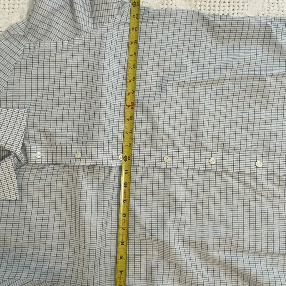 ETON Men's Blue Checkered Shirt - Picture 3 of 9